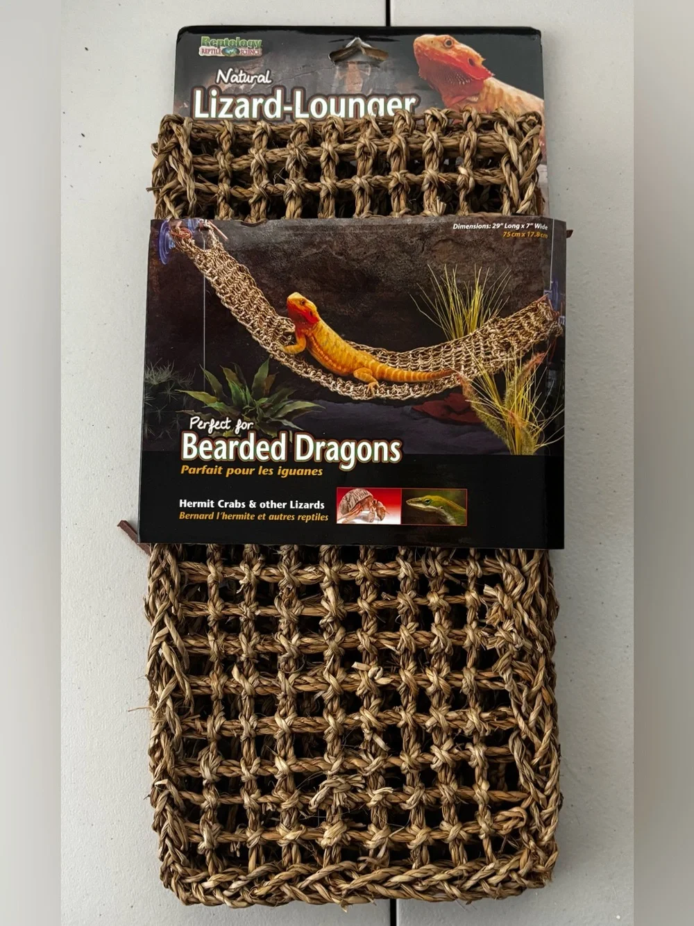 Reptology Natural Lizard-Lounger